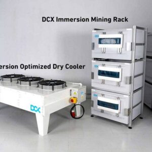 Drycooler DCX de 240 kW em V, para instalações grandes