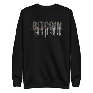 Sweatshirt premium unissexo Bitcoin